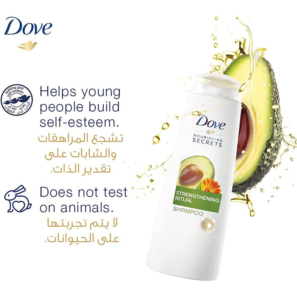 Dove Nourishing Secrets Strengthening Ritual Shampoo 400ml