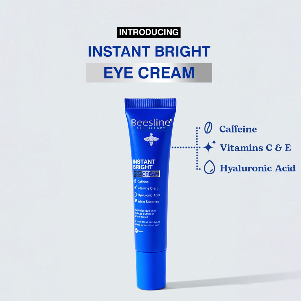 Beesline Instant Bright Eye Cream For All Skin Types 15ml