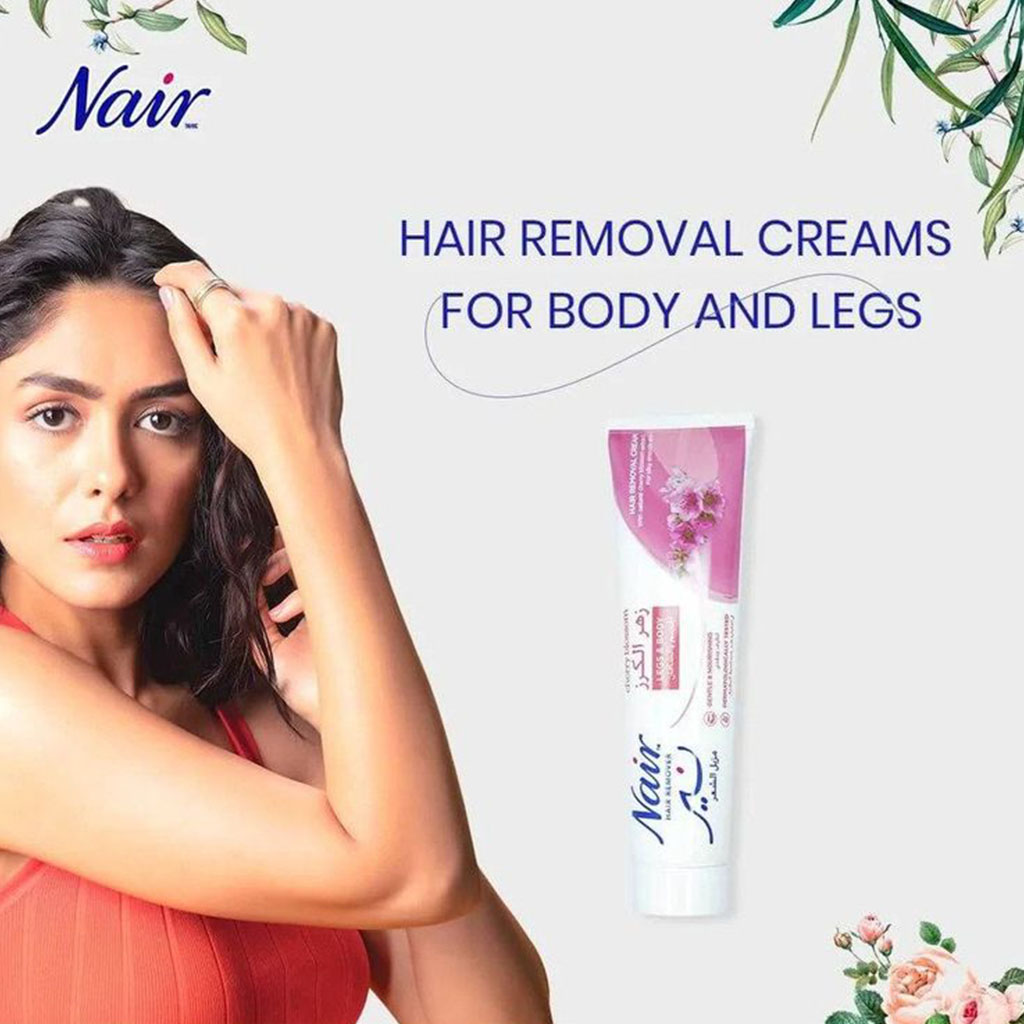 Nair Hair Removal Cream With Cherry Blossom Extracts 110ml
