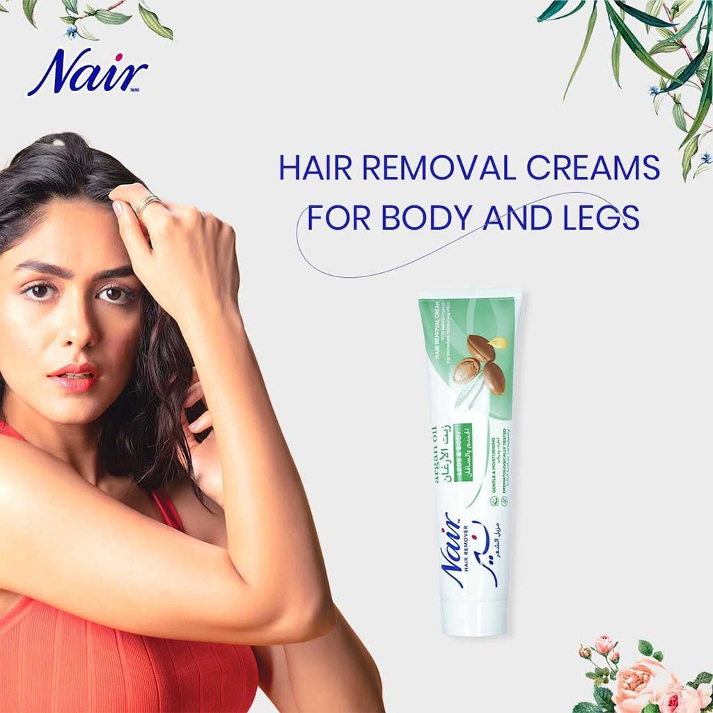 Nair Hair Removal Cream With Natural Argan Oil 110ml