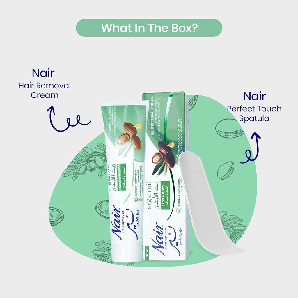 Nair Hair Removal Cream With Natural Argan Oil 110ml