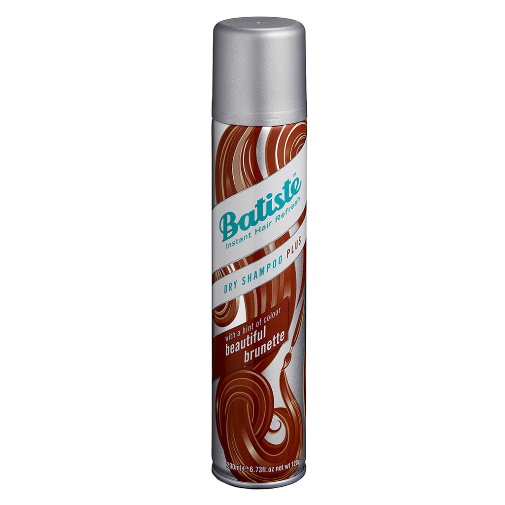 Batiste Instant Hair Refresh Dry Shampoo With A Hint Of Colour Beautiful Brunette 200ml