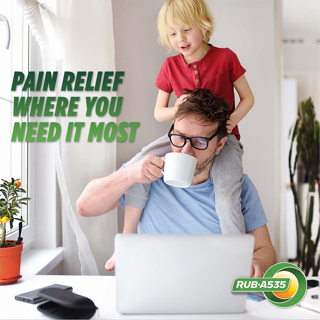 Rub.A535 Extra Strength Heat Cream For Muscle and Joint Pain Relief 100g