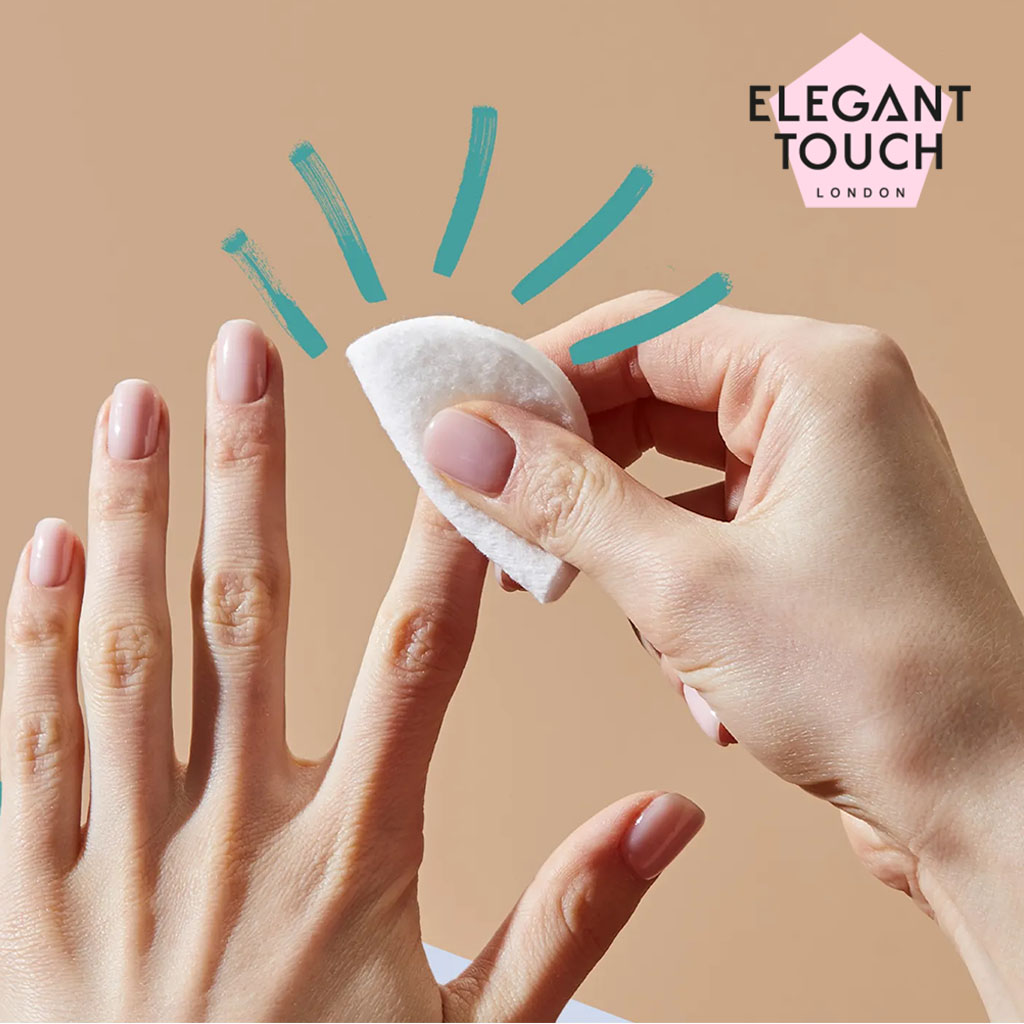 Elegant Touch Acetone Free Nail Polish Remover Pads, Pack of 20's