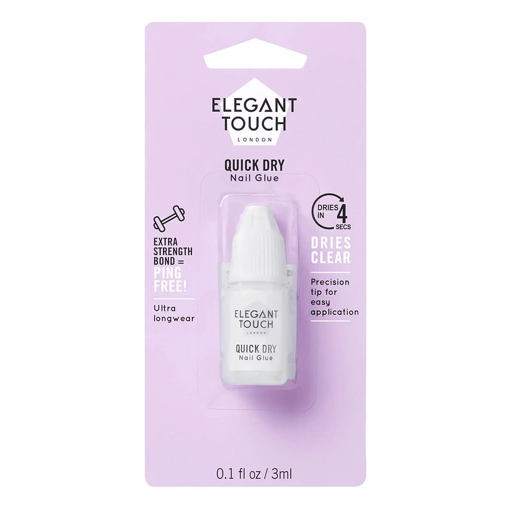 Elegant Touch Quick Dry Nail Glue 3ml