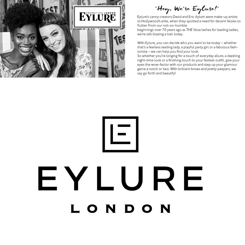 Eylure Pre-Glued False Eye Lashes 15Hr Wear- Volume No. 100, Pack of 1 Pair