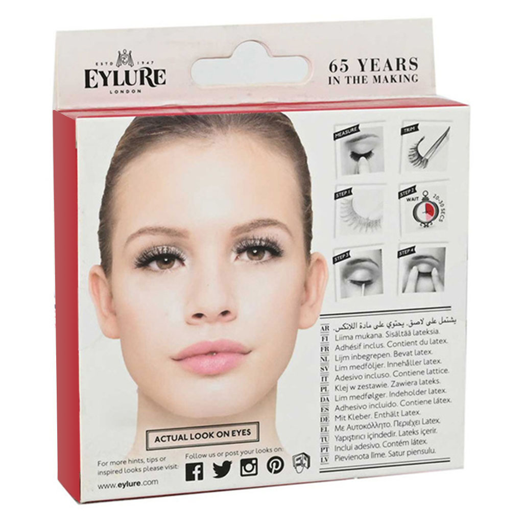 Eylure Exaggerate False Eye Lashes No. 143, Pack of 1 pair