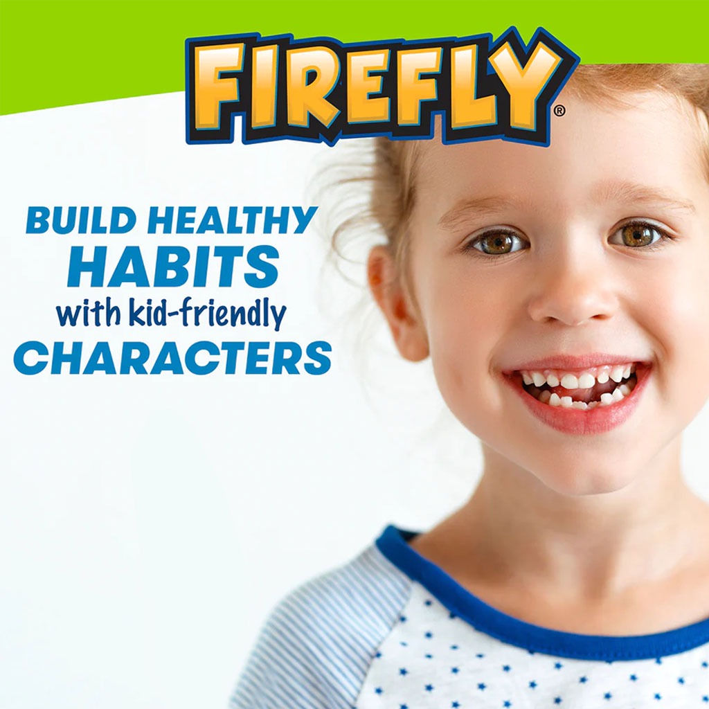 Firefly Hello Kitty Toothbrush With Cap & Toothbrush Buddy Toy For 3+ Year Kids, Pack of 1's