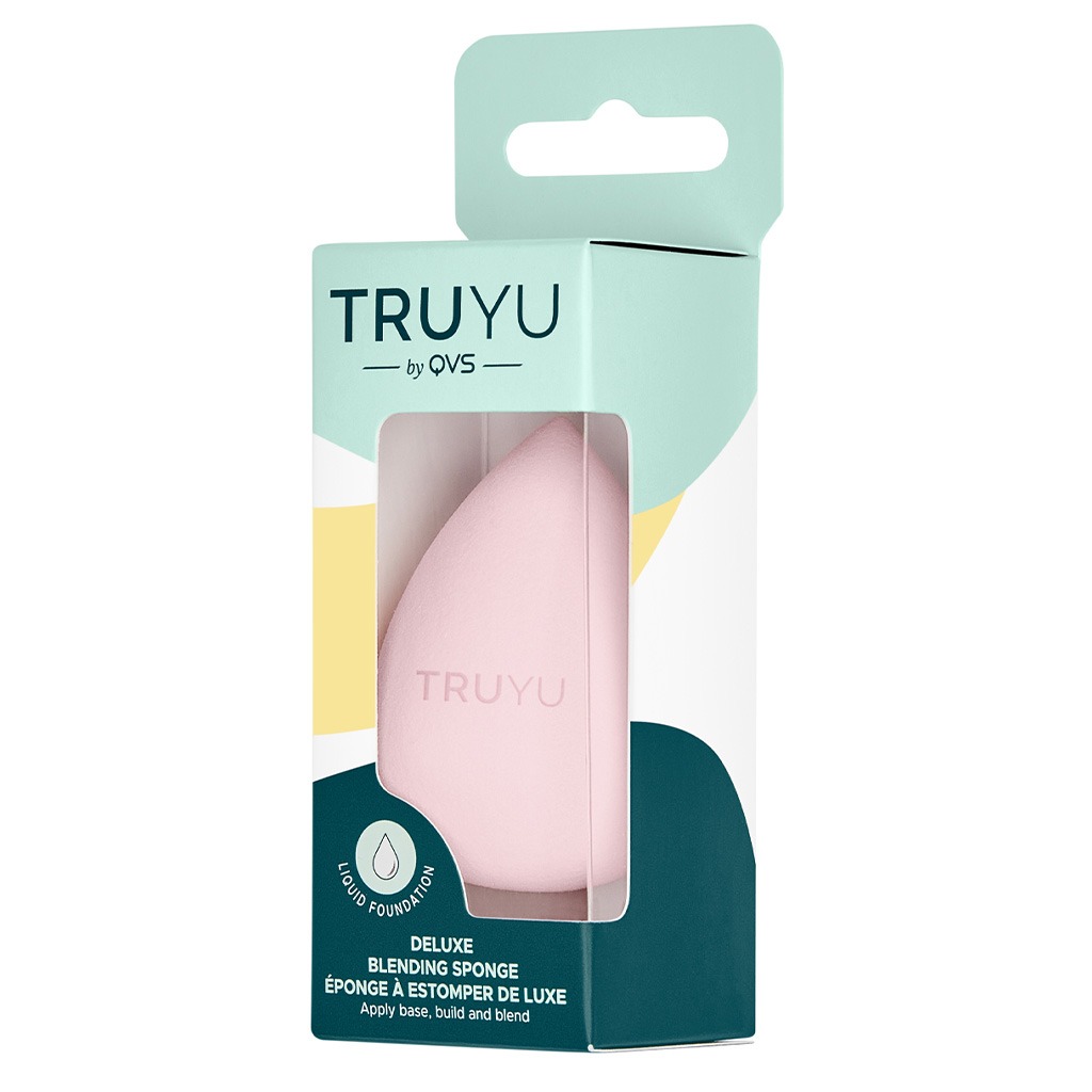 QVS Truyu Deluxe Foundation Blending Egg Sponge, Pack of 1's
