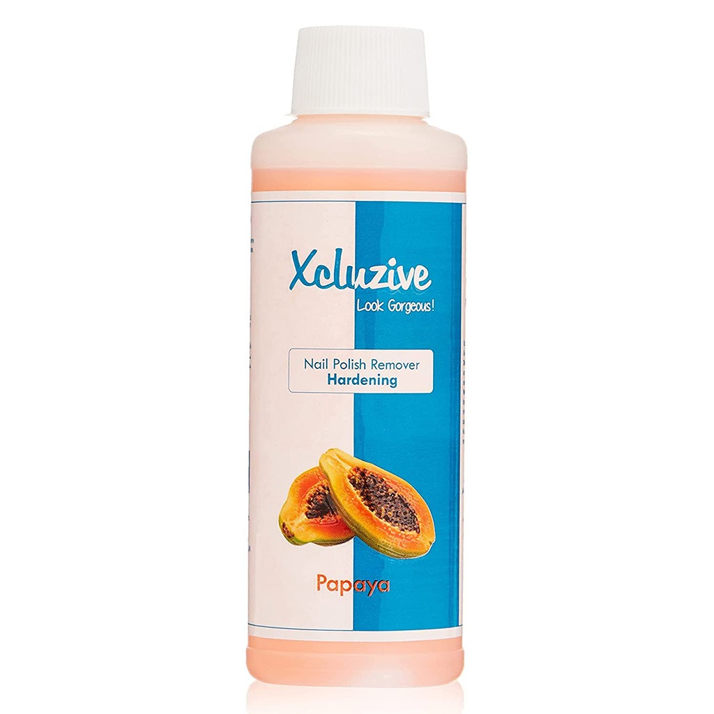 Xcluzive - Hardening Nail Polish Remover With Papaya Fragrance 120ml