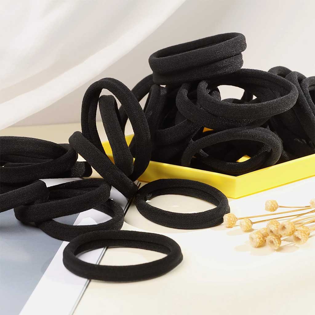 Xcluzive Thick Pony Tailers, Assorted, Pack of 18's