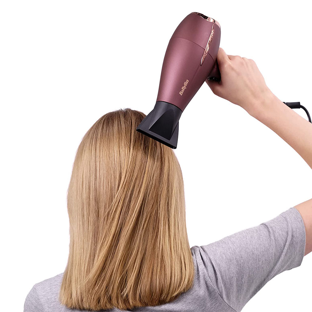 Babyliss High-Shine Drying 2200W Smooth Ultra fast Shine Boosting Hair Dryer - Berry Crush