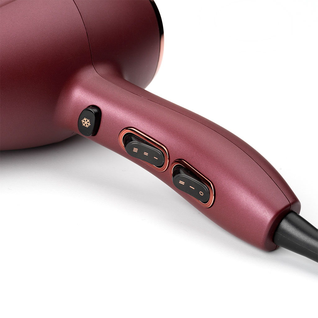 Babyliss High-Shine Drying 2200W Smooth Ultra fast Shine Boosting Hair Dryer - Berry Crush