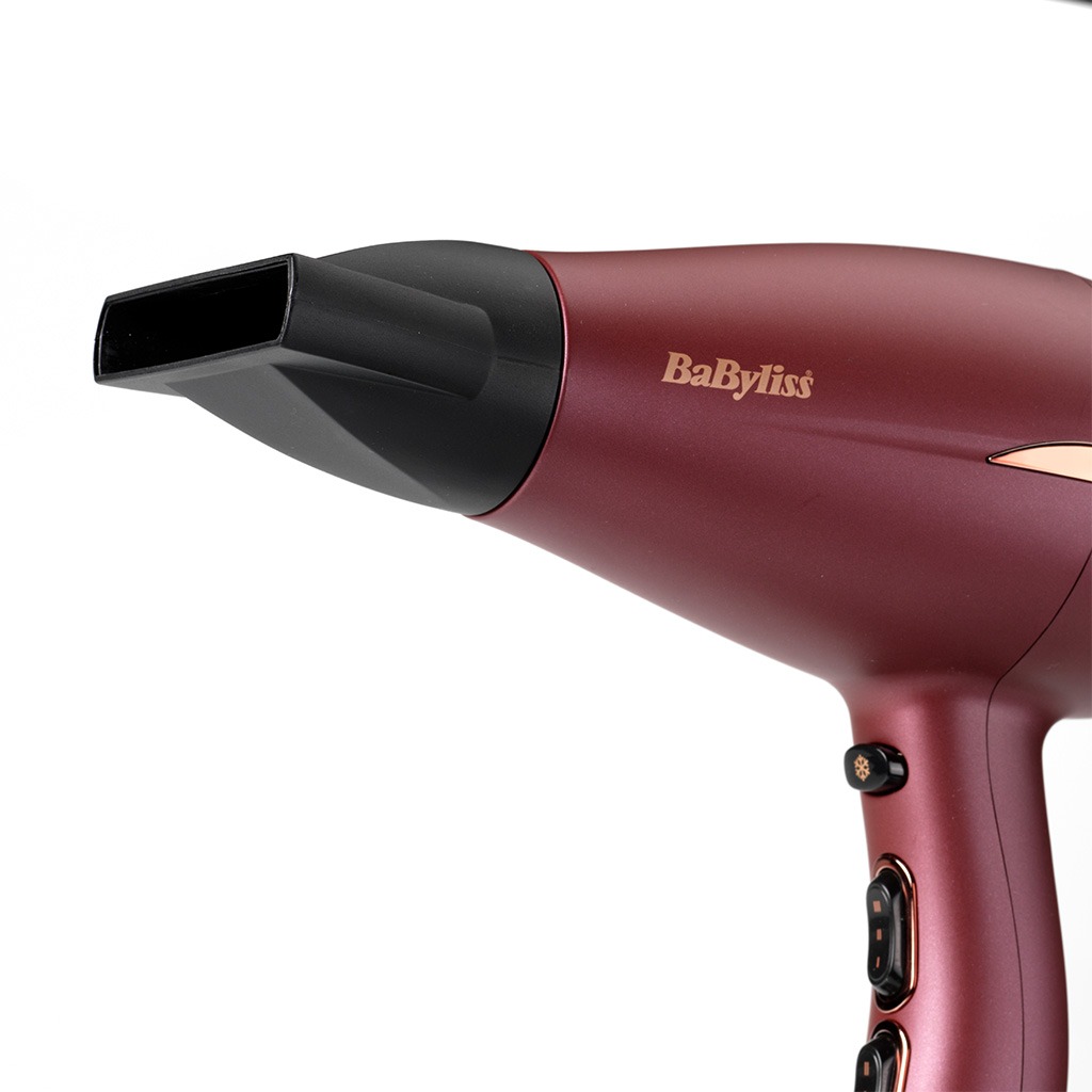 Babyliss High-Shine Drying 2200W Smooth Ultra fast Shine Boosting Hair Dryer - Berry Crush