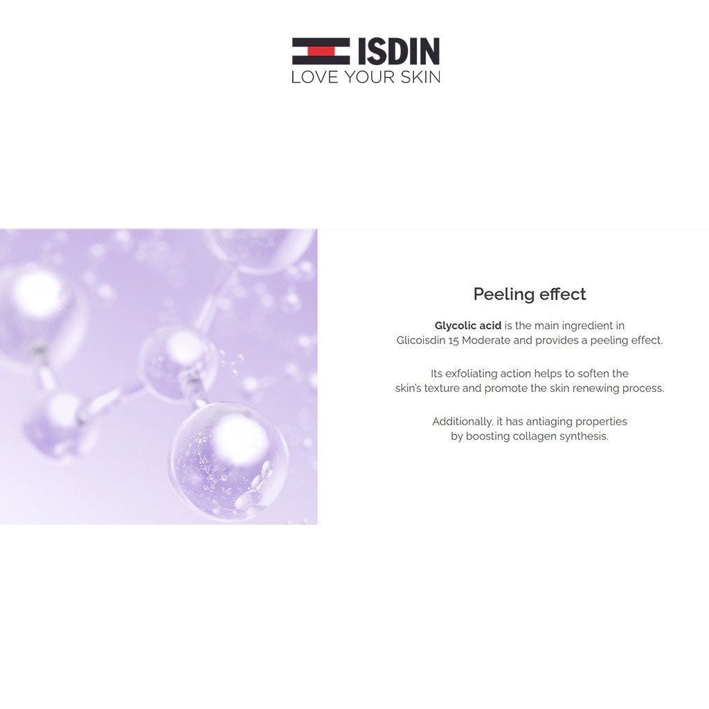 Isdin Isdinceutics Renew Glicoisdin 15 Moderate Facial Night Cream with Peeling Glycolic acid 50ml