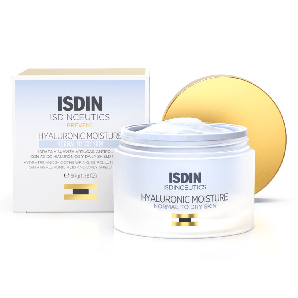 Isdin Isdinceutics Renew Hyaluronic Moisture Face Cream For Normal To Dry Skin 50g