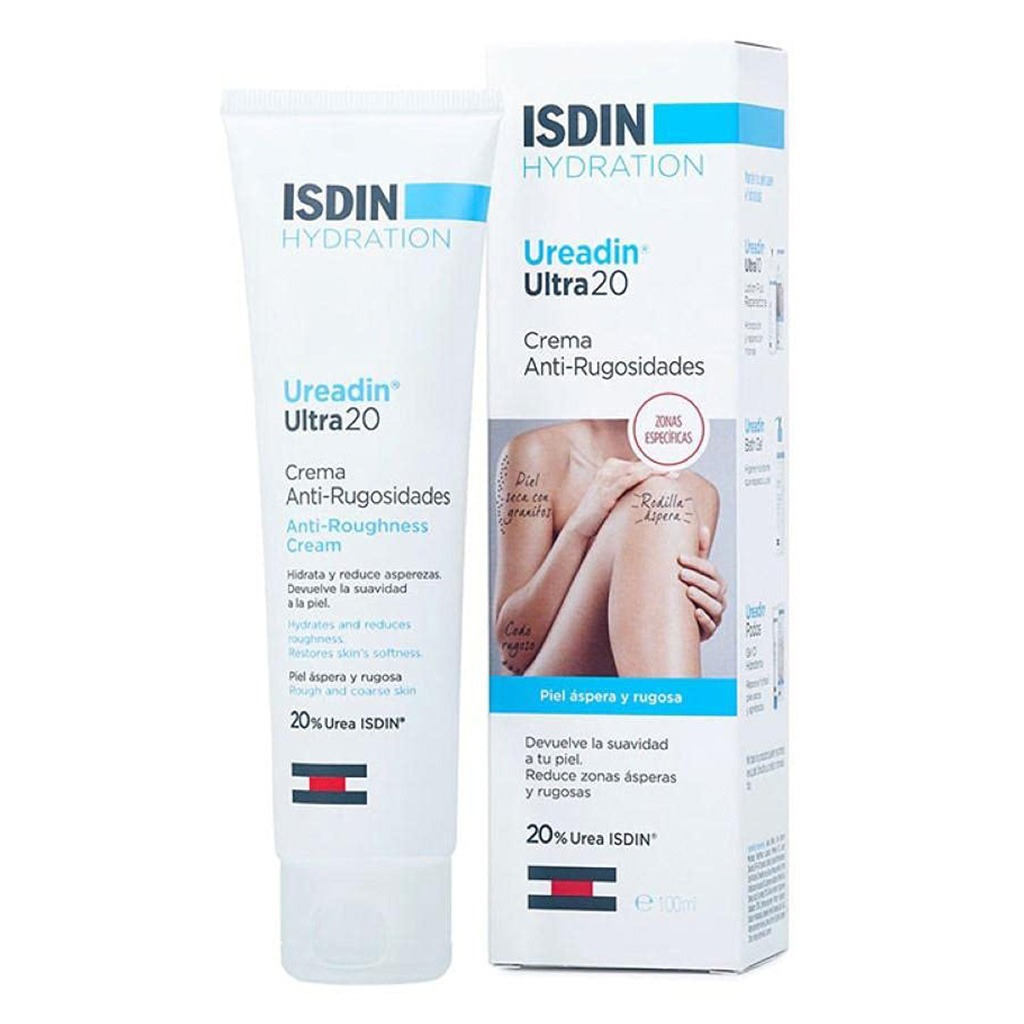 Isdin Ureadin Ultra 20 Anti-Roughness Cream 100ml + Isdin Ureadin Ultra 10 Repairing Lotion Plus 400 ml For Rough And Dry Skin PROMO PACK