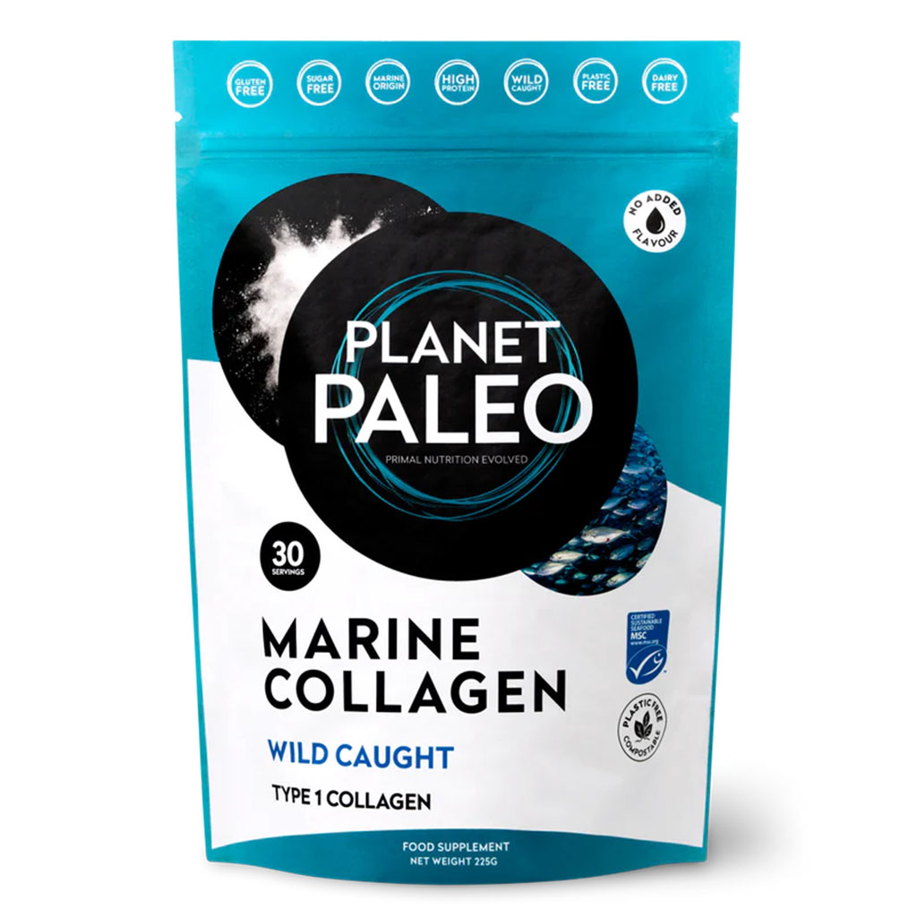 Planet Paleo Organic Marine Type 1 Collagen 225g
