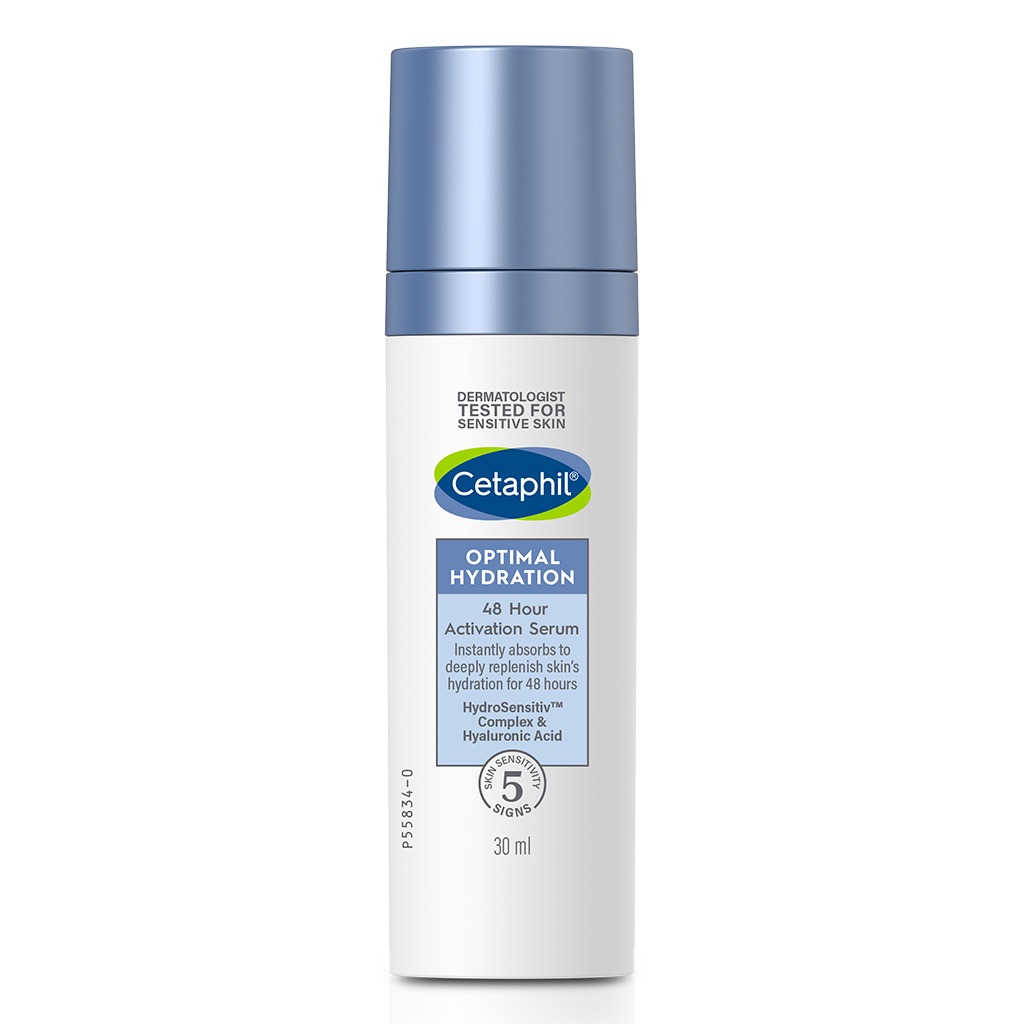 Cetaphil Optimal Hydration 48Hr Activation Moisturizing Facial Serum For Dry or Dehydrated Skin 30ml
