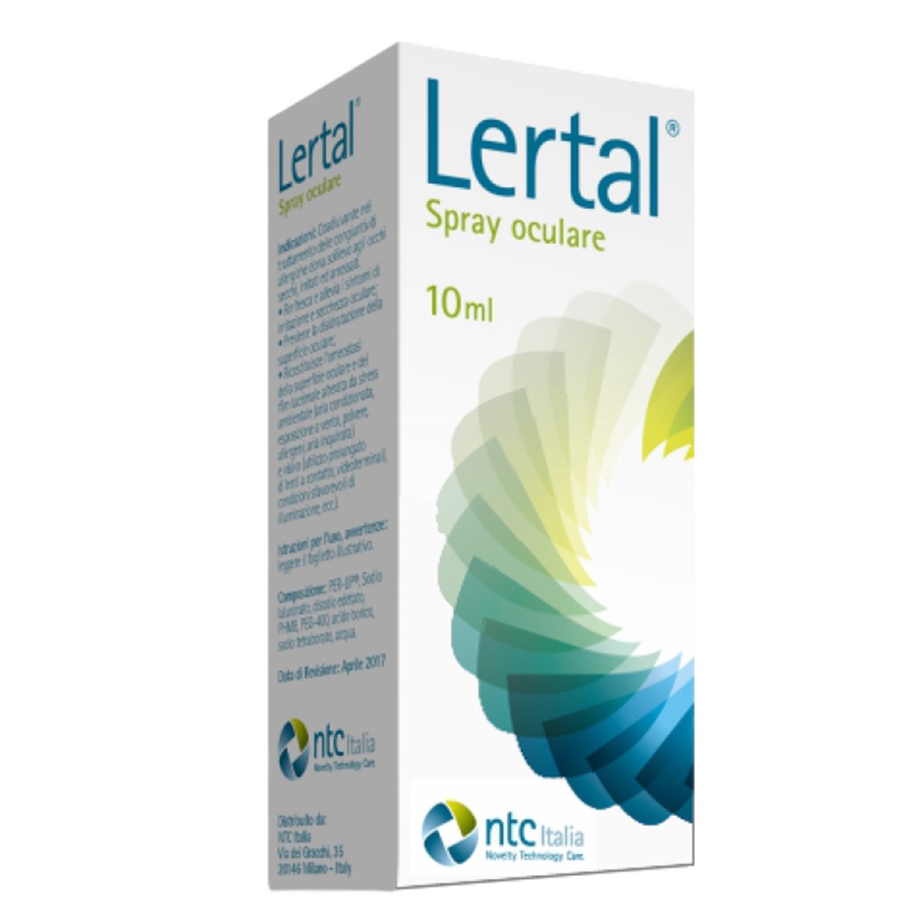 Lertal Ocular Spray For Dry Eye & Allergic Conjunctivitis 10ml