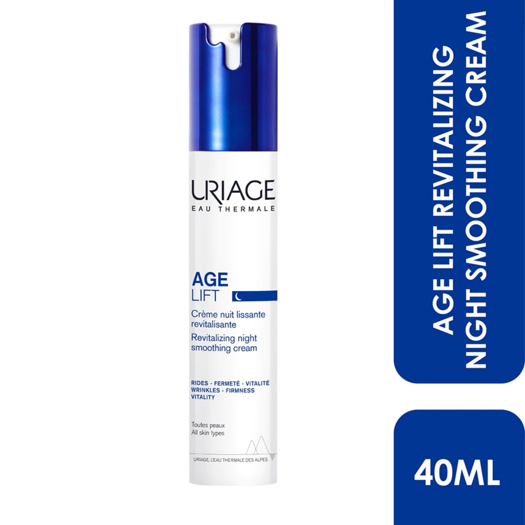 Uriage Age Lift Revitalizing Night Smoothing Cream For All Skin Types 40ml