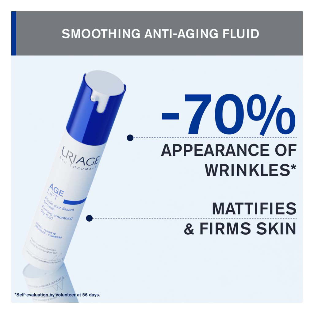 Uriage Age Lift Firming Smoothing Day Fluid For Normal to Combination Skin Types 40ml