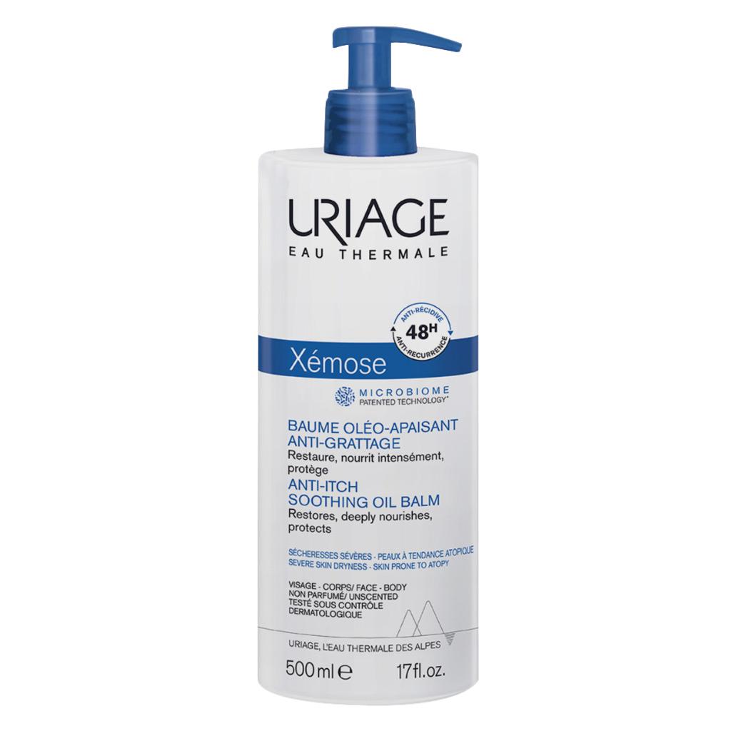 Uriage Xemose Anti Itch Soothing Oil Balm For Dry Skin Prone To Atopy 500ml