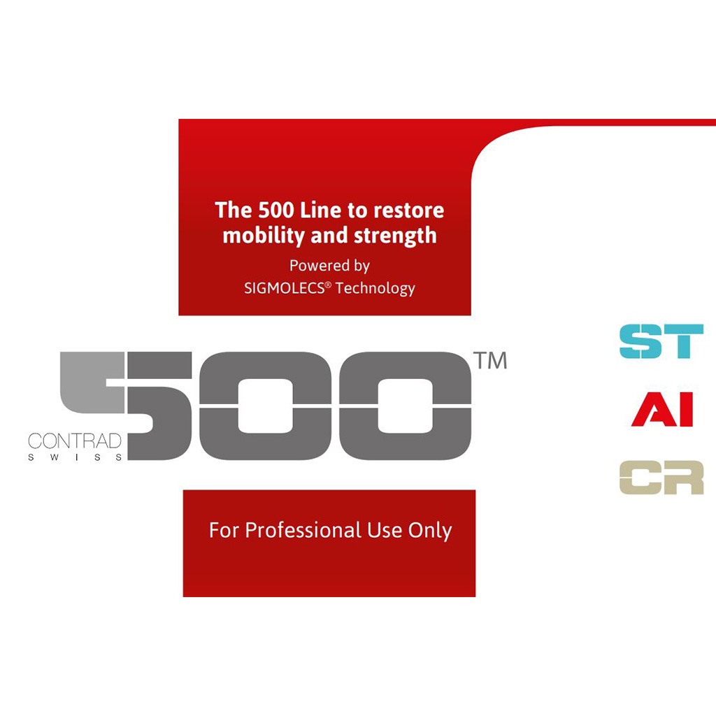 Contrad Swiss ST500 Topical Gel For Healthy Joint Movement, Pack of 4 Monodose Vial + 8 Patches