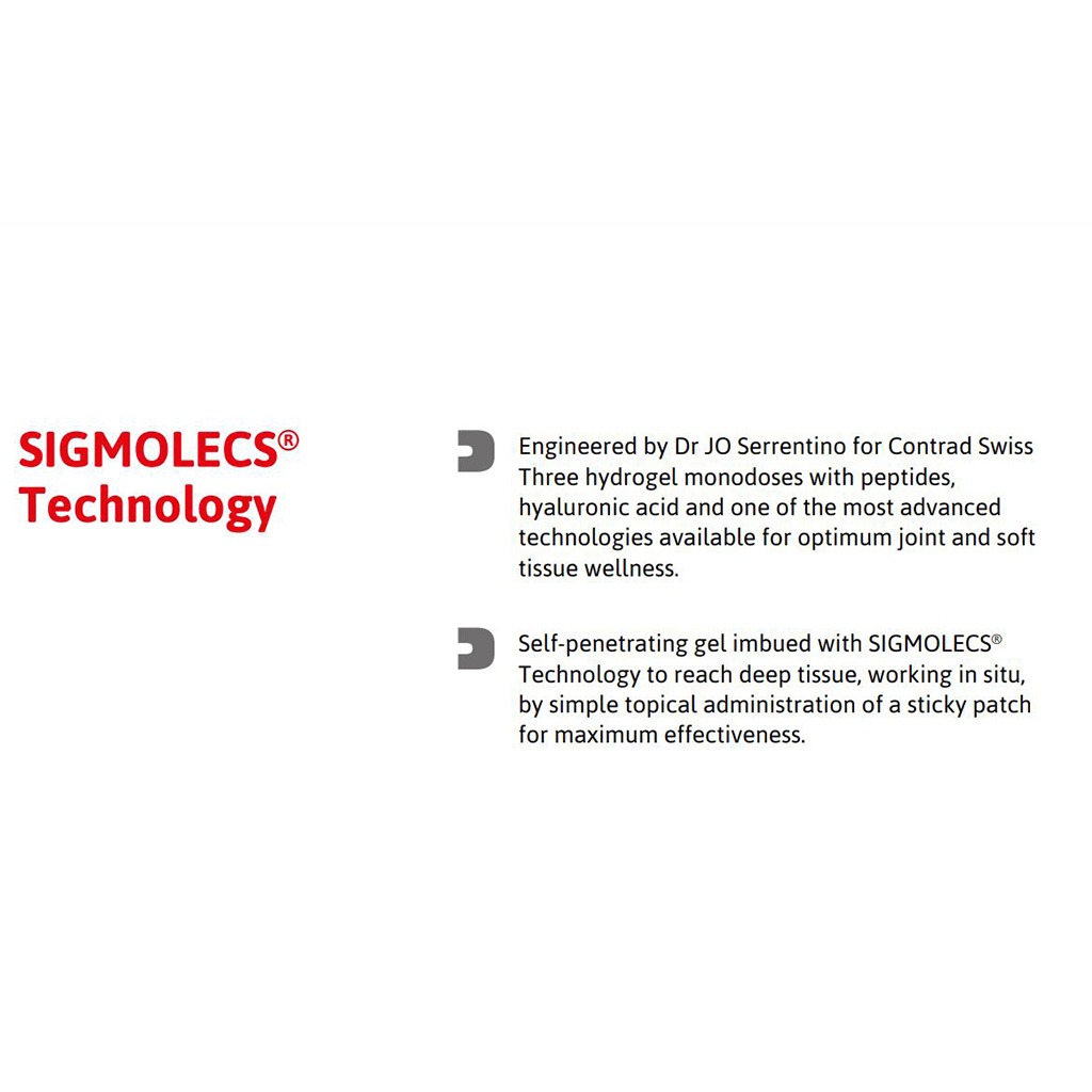 Contrad Swiss ST500 Topical Gel For Healthy Joint Movement, Pack of 4 Monodose Vial + 8 Patches