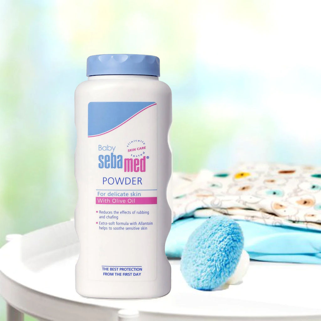Sebamed Baby Powder With Olive Oil For Delicate Skin 100g