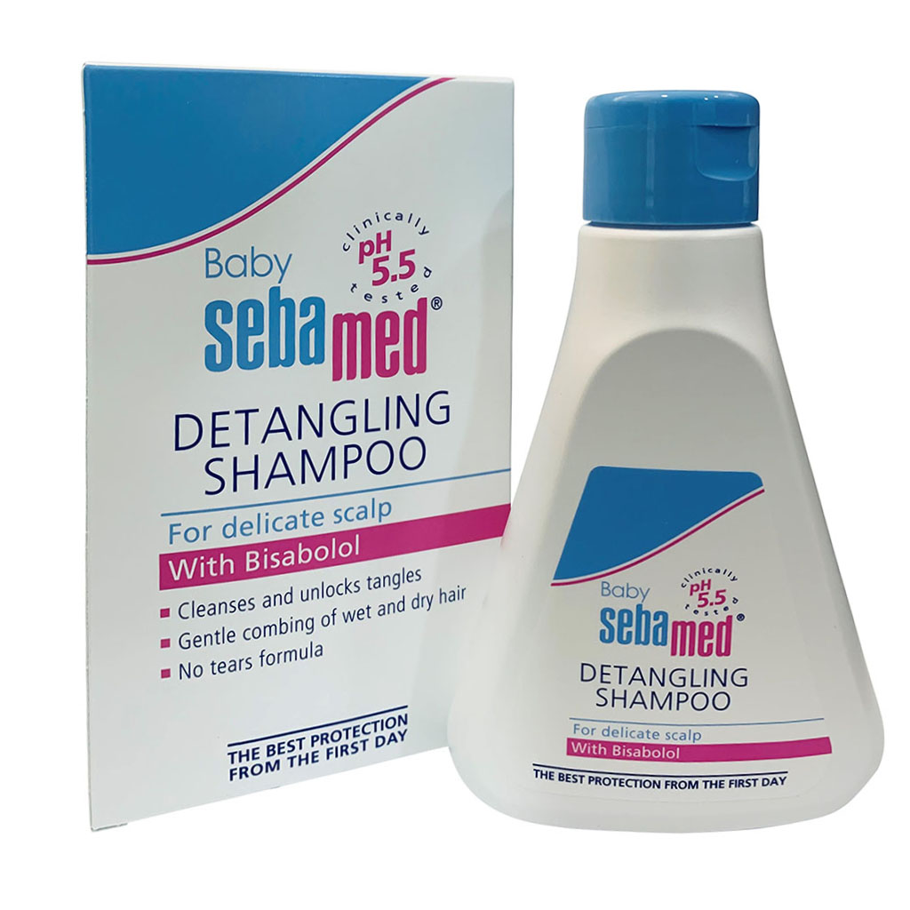 Sebamed Baby Detangling Shampoo With Soothing Bisabolol For Delicate Scalp 250ml