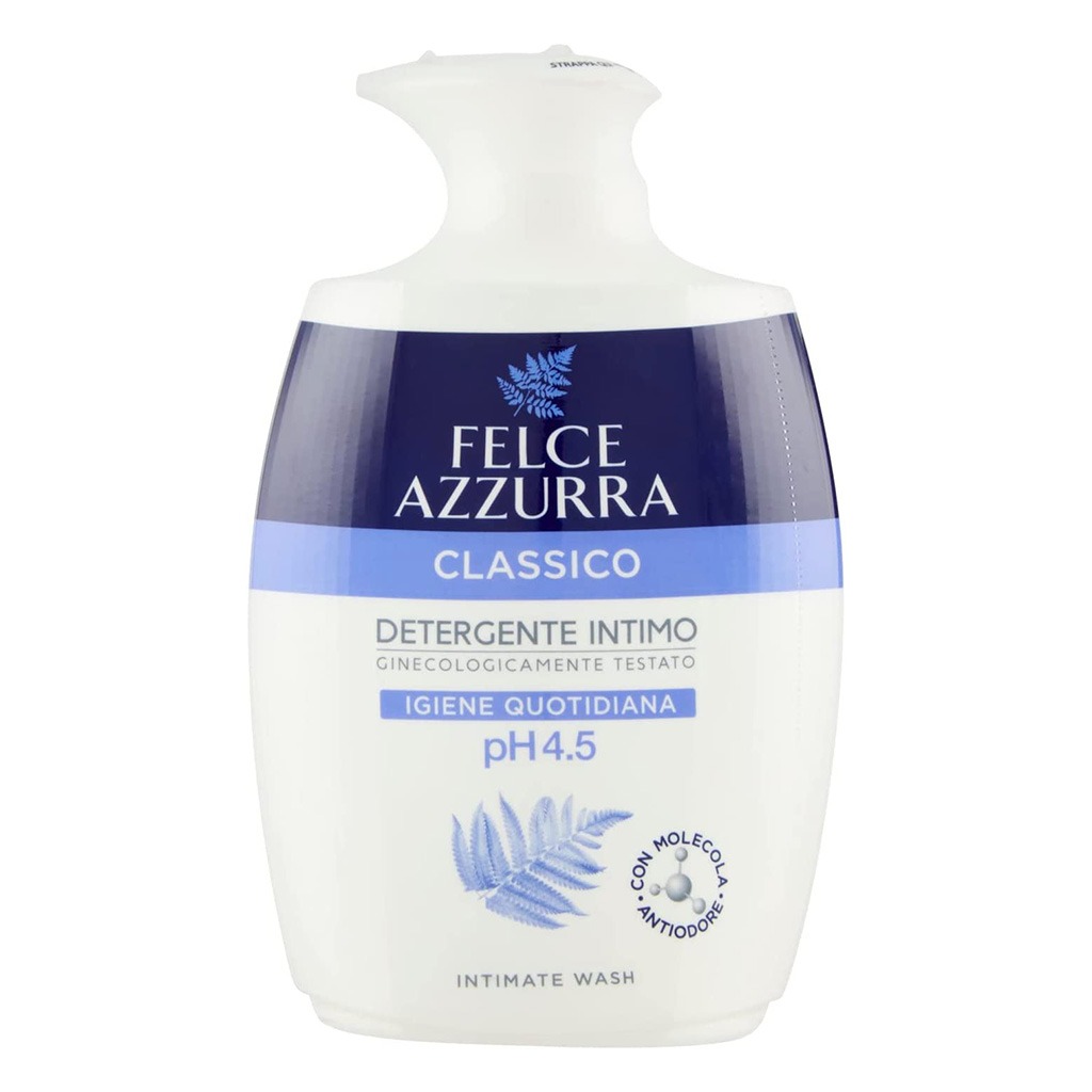 Felce Azzurra Classic Intimate Wash Original, pH 4.5, 250ml