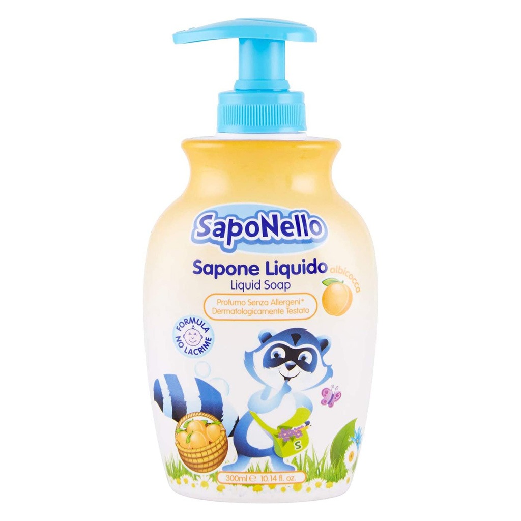 Saponello Baby Liquid Soap Apricot 300ml