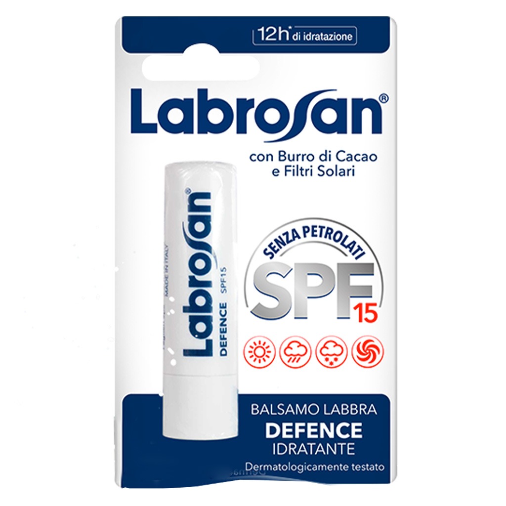 Labrosan Blister Lip Balm Defence With SPF 15 For 12 Hour Moisturization 5.5ml