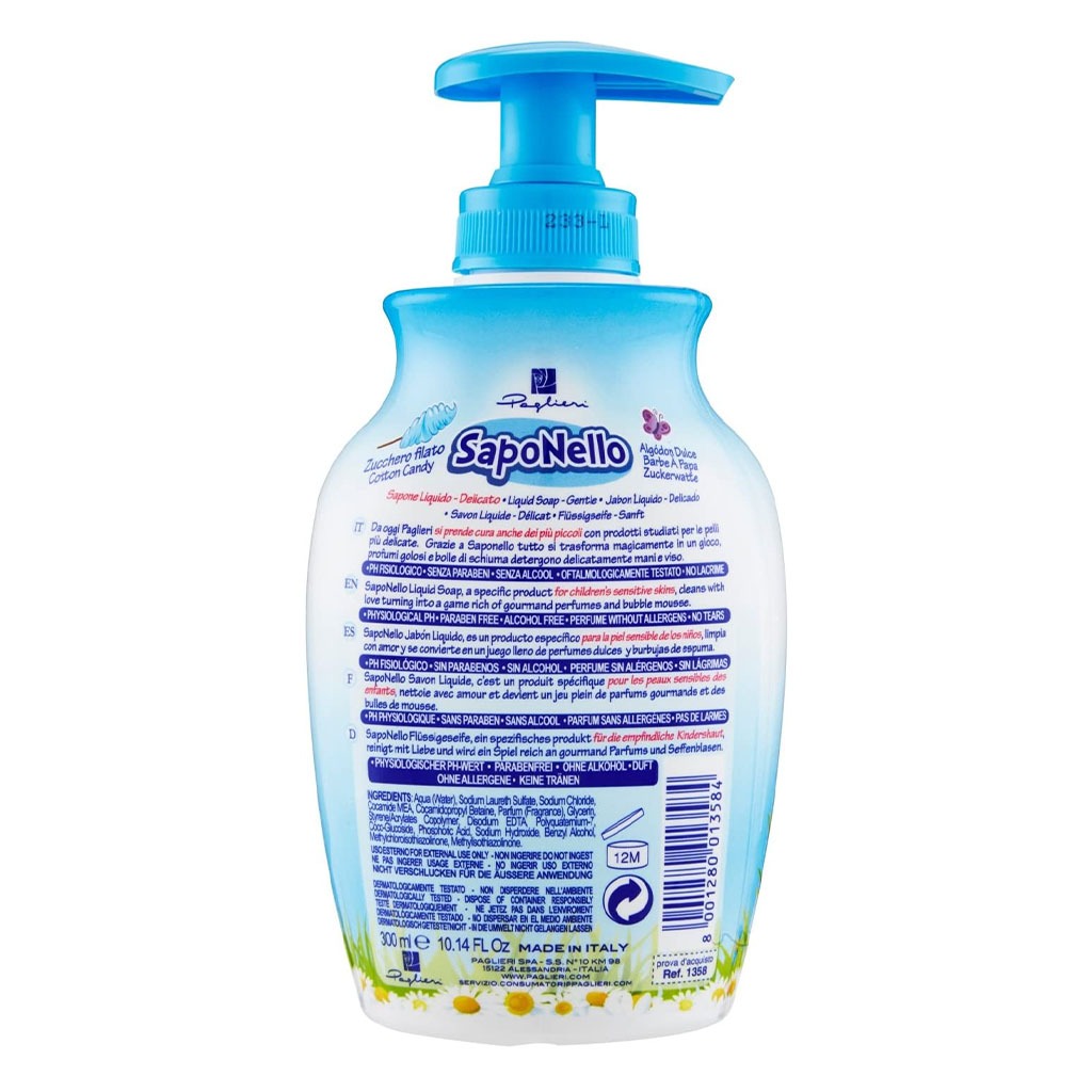 Saponello Baby Liquid Soap Cotton Candy 300ml