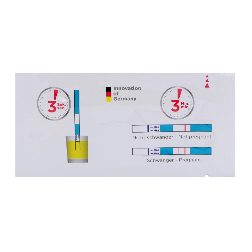 Presense Easy Pregnancy Test Strip, Promo Pack of 1+1