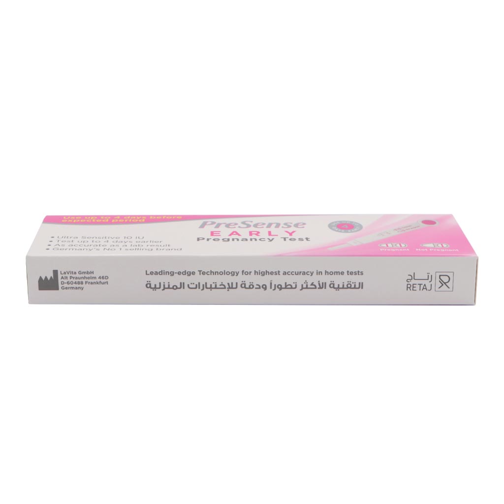 Presense Early Pregnancy Test Strip, Pack of 1’s