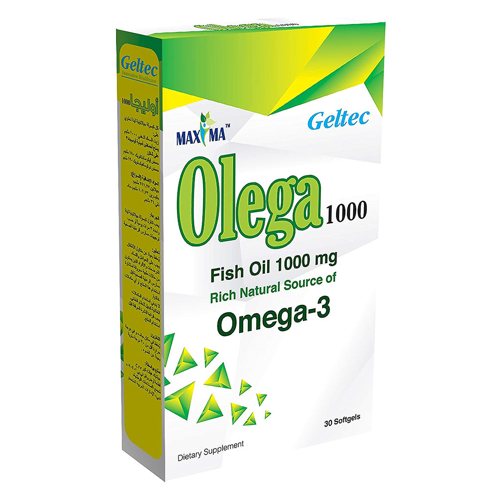 Maxima Olega 1000mg Omega 3 Fish Oil Supplement Softgels, Pack of 30’s 