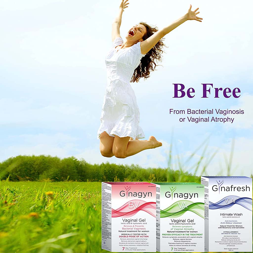 Gynagyn VA Hyaluronic Acid & Lactic Acid Single-Use Vaginal Gel For Vaginal Atrophy, Pack of 7 x 4ml Pre-Filled Applicators