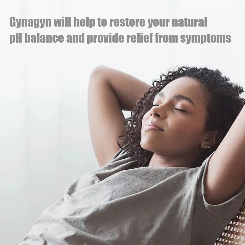 Gynagyn BV Hyaluronic Acid & Lactic Acid Single-Use Vaginal Gel For Bacterial Vaginosis, Pack of 7 x 4ml Pre-Filled Applicators