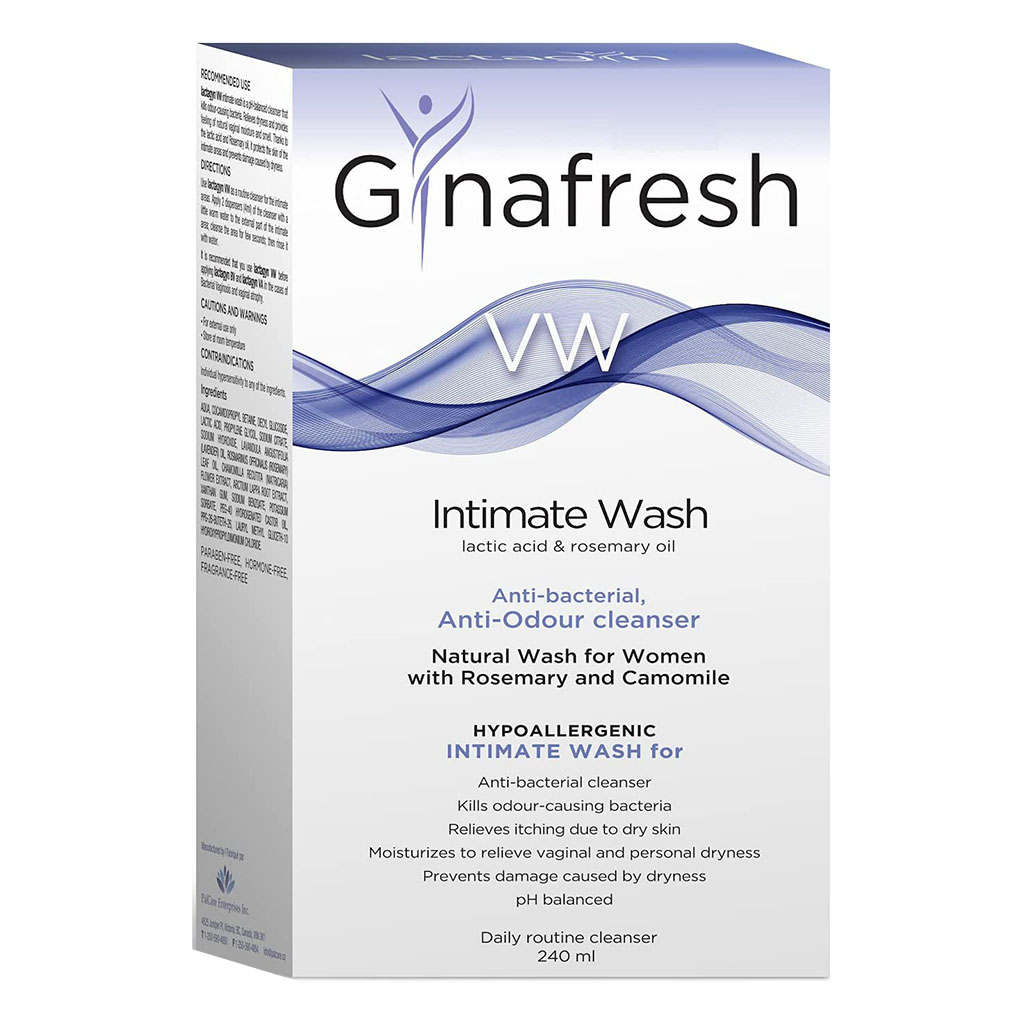 Gynafresh VW Anti-Odour Cleansing Anti-Bacterial Intimate Wash For Women 240ml