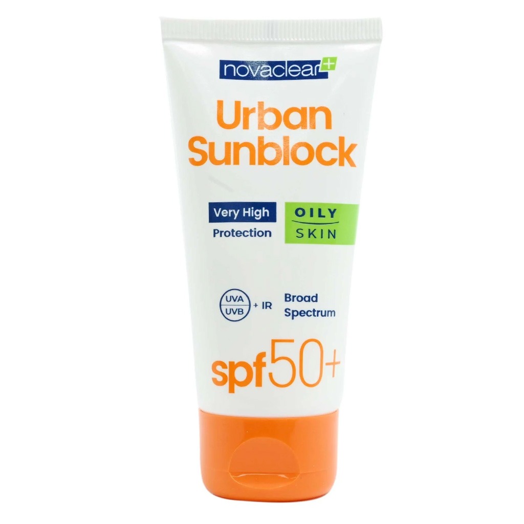 Novaclear Urban Sunblock SPF 50+ Face Sunscreen For Oily Skin 40ml, Value Pack of 1+2's