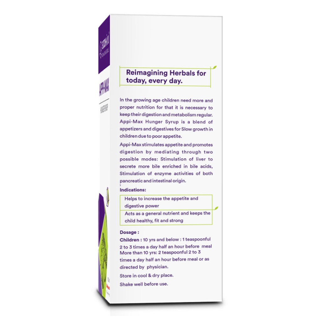 Siddhayu Appi-Max Hunger Syrup For Children 100ml