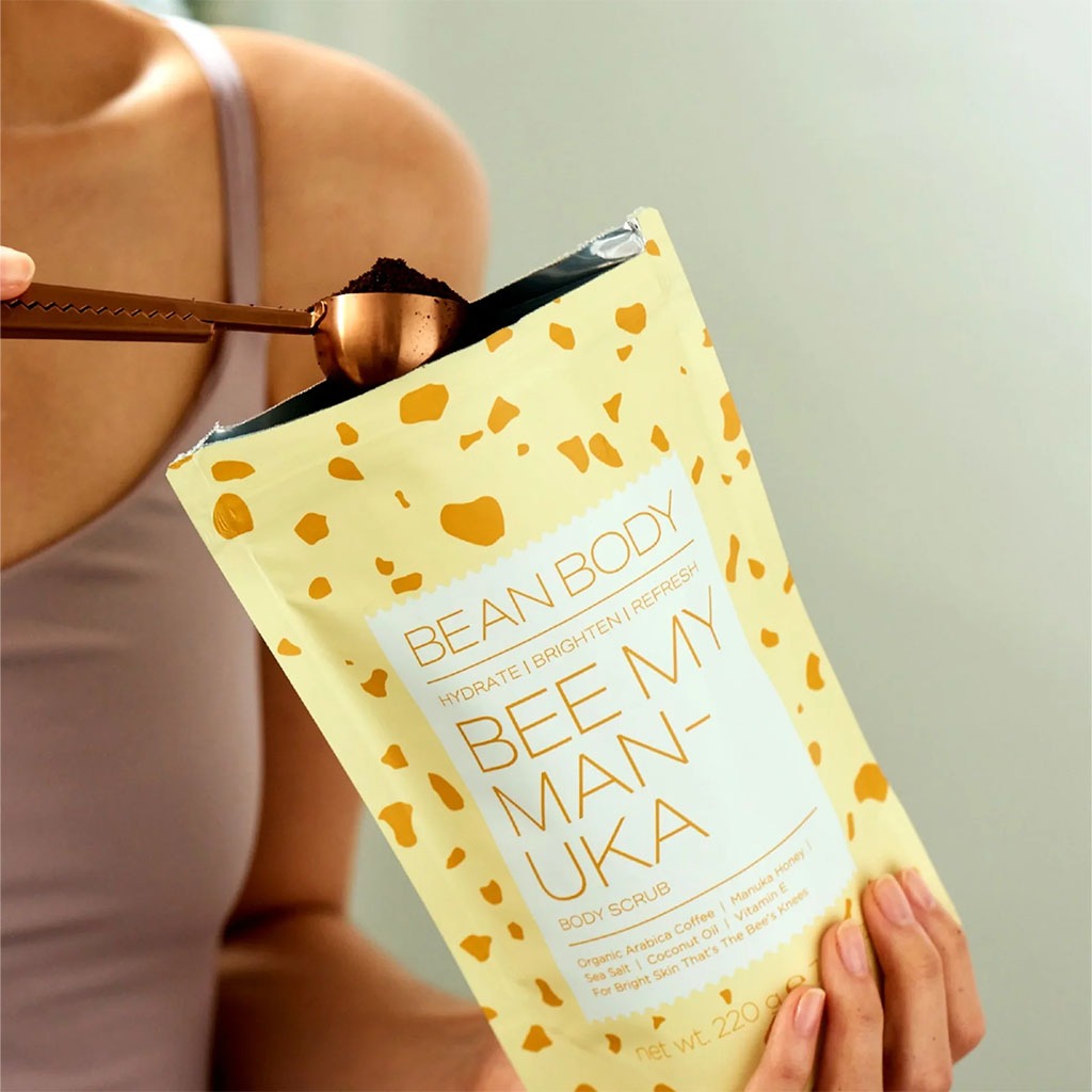 BeanBody Bee My Manuka Coffee Brightening Body Scrub With Manuka Honey 220g