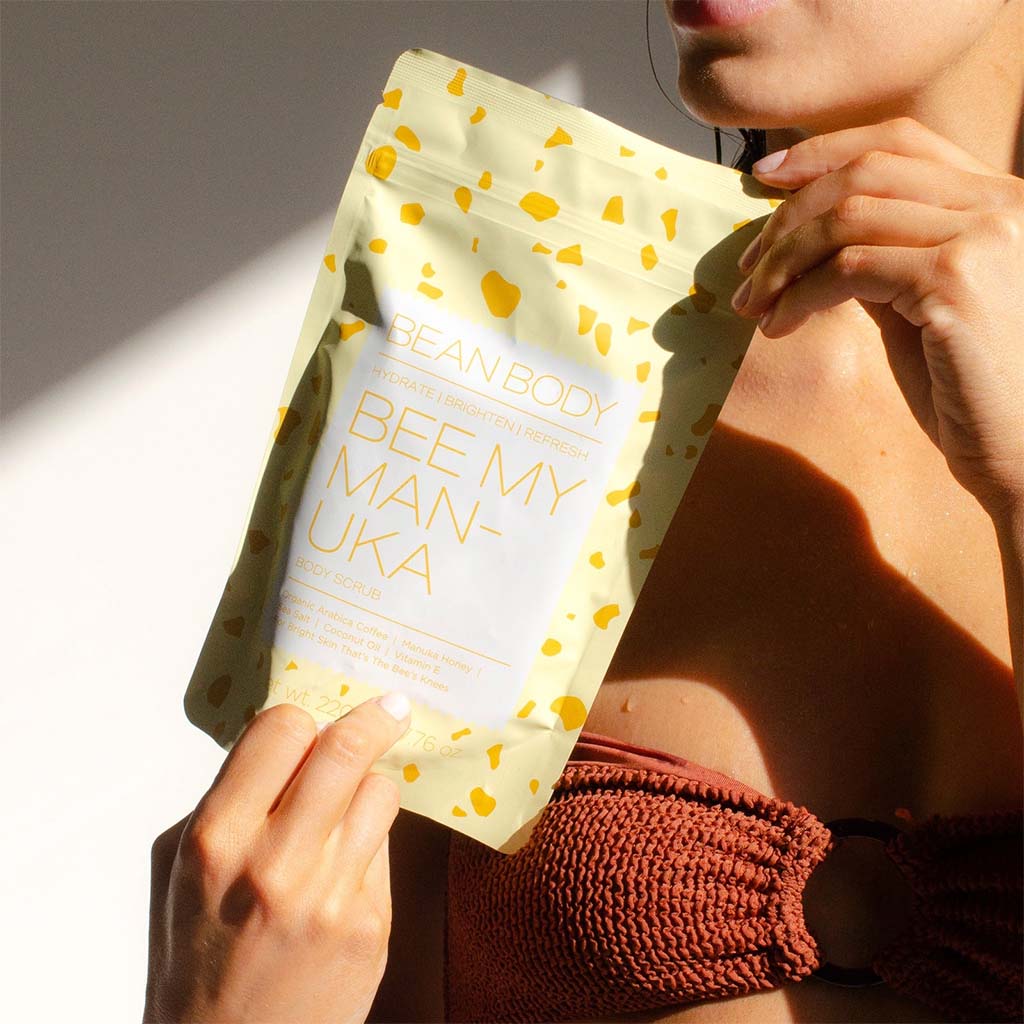 BeanBody Bee My Manuka Coffee Brightening Body Scrub With Manuka Honey 220g