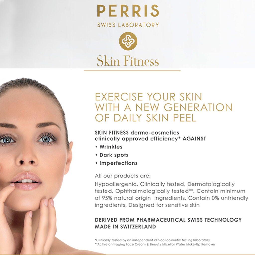 Perris Swiss Laboratory Skin Fitness Lifting & Purifying Peeling Gel For Oily & Sensitive Skin 50ml