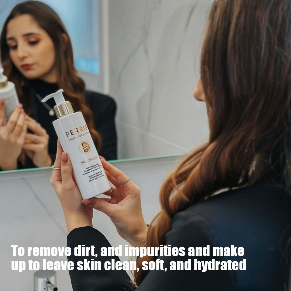 Perris Swiss Laboratory Skin Fitness Beauty Micellar Make-up removing & Cleansing Milk For Face & Eyes 200ml