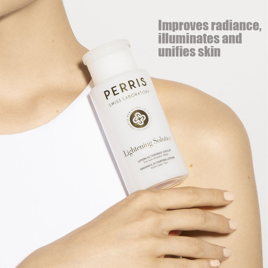 Perris Swiss Laboratory Lightening Solution Radiance Activating Lotion Toner For All Skin Types 200ml