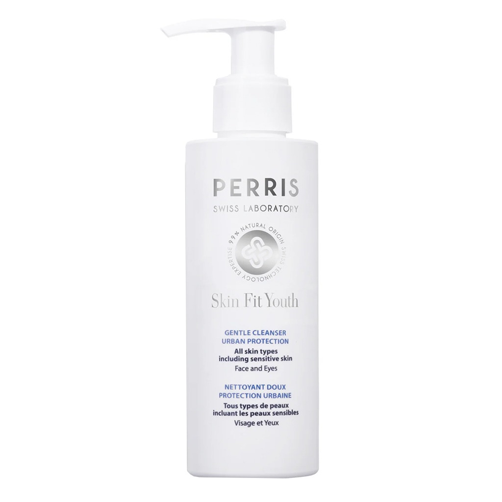 Perris Swiss Laboratory Skin Fit Youth Urban Protection Gentle Cleansing Gel For All Skin Types 150ml