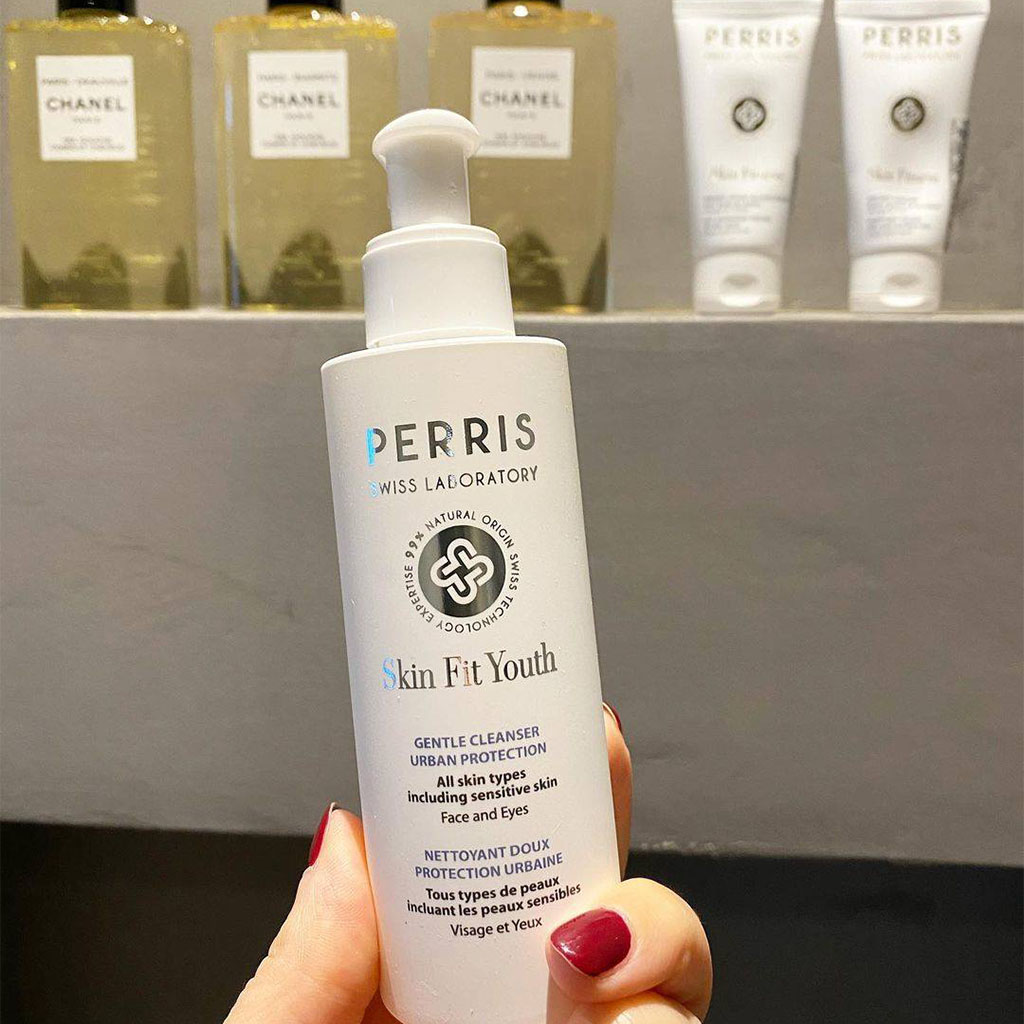 Perris Swiss Laboratory Skin Fit Youth Urban Protection Gentle Cleansing Gel For All Skin Types 150ml